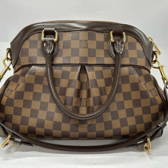 LOUIS VUITTON TREVI MM DAMIER EBENE - Picture 1 of 12